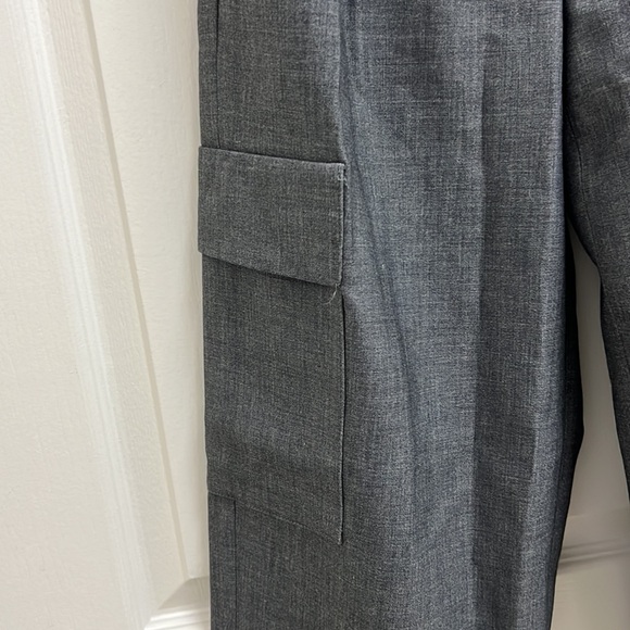 NWOT Aritzia Babaton Spotlight Cargo Pant Trouser | Size 2 Dark Grey - Picture 12 of 14